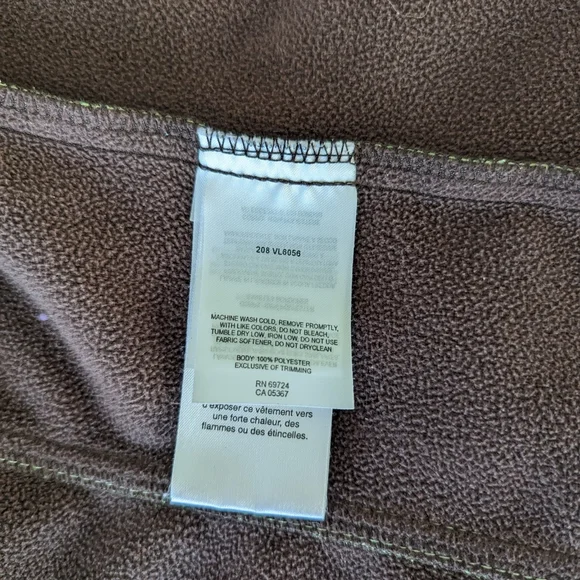 Columbia soft shell hoodie jacket, lined in fleece, lime green S. - Picture 7 of 10